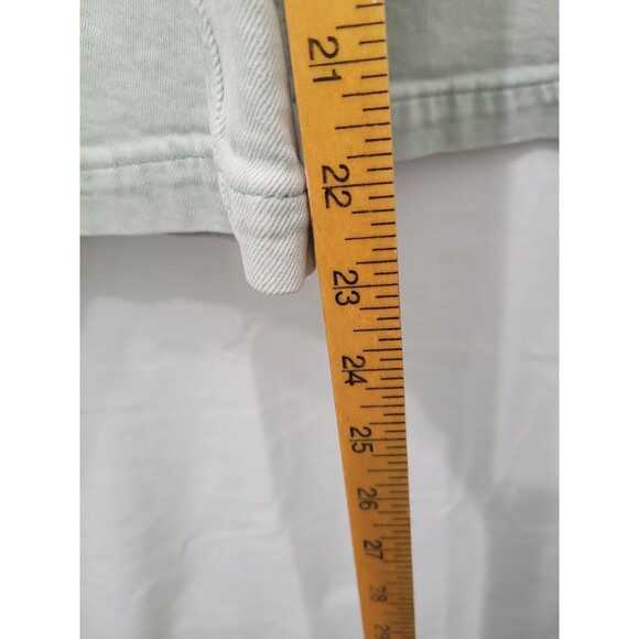 Gap Women's High Rise Stride Ankle  Wide Leg Jeans Ligh Green Size 33 - Picture 8 of 14